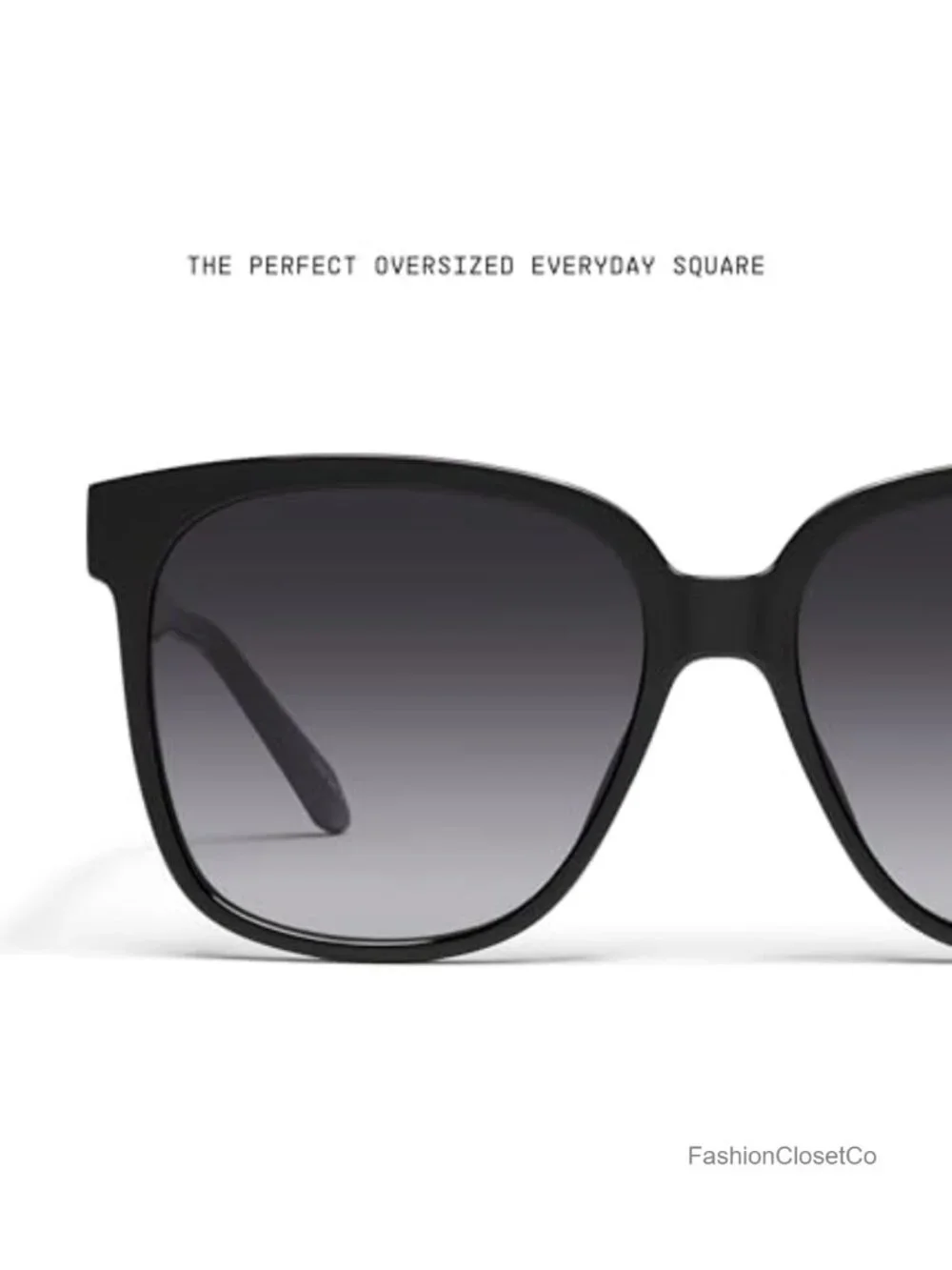 QUAY Wide Awake Square Sunglasses for Women, Non-Polarized